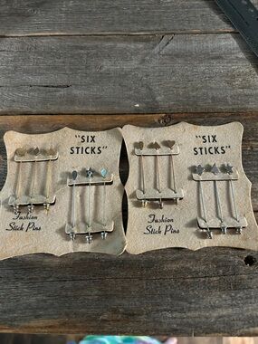 Vintage Stick pins from Roses dry goods in Wills Point, Texas